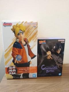 うずまきボルト　 うちはサスケ 　フィギュアセットのサムネイル