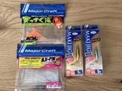 【新品】メジャークラフト アジングセットワーム＆ジグ 詰め合わせのサムネイル