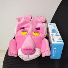 引取限定!?　ピンクパンサー ぬいぐるみ 車型のサムネイル