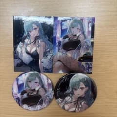 八雲べに　2周年記念グッズ　ステッカー&缶バッジセットのサムネイル