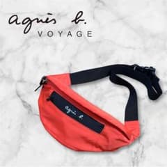 agnès b. VOYAGE ウエストポーチ オレンジのサムネイル