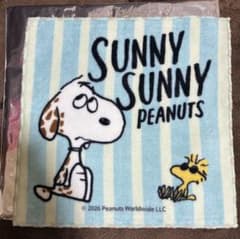 PEANUTS ミニタオル　うめだスヌーピーフェスティバルフライヤー付のサムネイル