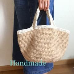 ハンドメイド＊麻紐バッグのサムネイル