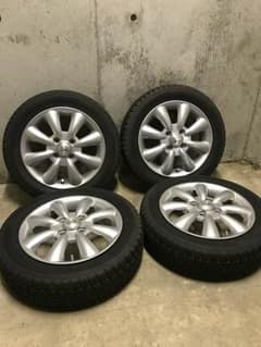 アルミ付き 155/65R14 ダンロップ スタットレスのサムネイル