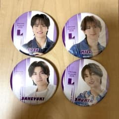 EBiDAN museum 2026 缶バッジ 4種セット
