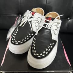 A BATHING APE スニーカー ホワイト/ブラックのサムネイル