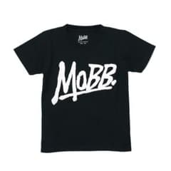 MOBB. ロゴプリント 半袖Tシャツ ブラック ちびTのサムネイル
