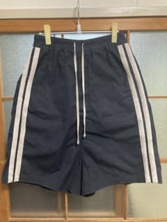 RICK OWENS 46 サイドラインハーフパンツ　moody期　メガショーツ RICK OWENS 46 サイドラインハーフパンツ moody期 メガショーツ