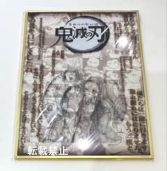 鬼滅の刃 コラージュ台本アクリル色紙 竈門炭治郎 竈門禰豆子 第十話
