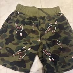 A BATHING APE シャーク カモフラ ショートパンツ - メルカリ
