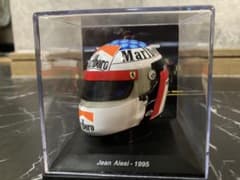 マルボロ仕様　ビッグスケールF1コレクション　ジャン　アレジ　1/5 ヘルメット マルボロ仕様 ビッグスケールF1コレクション ジャン アレジ 1/5