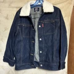 MICHIKO LONDON JEANS ボア襟 デニムジャケット Lのサムネイル
