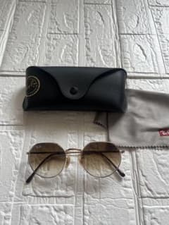 Ray-Ban サングラス ゴールド ブラウン グラデーション　レイバン