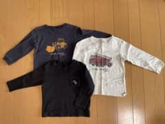 petit main UNIQLO 長袖カットソー 3枚セット 100cmのサムネイル