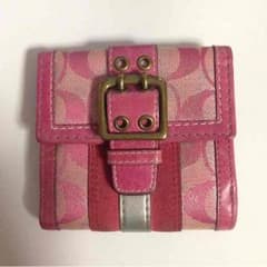 コーチ 折りたたみ財布 ☆ 正規品のサムネイル