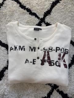 AAKAM Waffle Henry Neck Long Sleeve