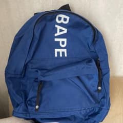 BAPE 新品未使用　A BATHING APEバックパック ブルー　BAPEのサムネイル