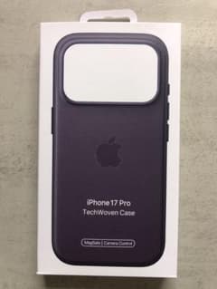 純正 Apple新品 iPhone 17Pro テックウーブンケース パープル - メルカリ
