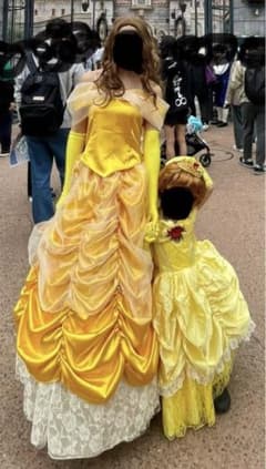 はるか　ディズニー ベル ドレス 大人用のみ m74208486400_1.jpg?1763097597