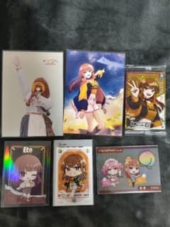 カラフルピーチ　えと　ステッカー　クリアカード　ブロマイド　イタジャガ　スイパラのサムネイル