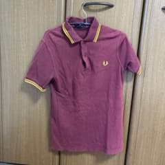 FRED PERRY バーガンディ ポロシャツ M1212/2635/298のサムネイル