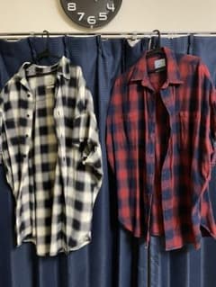ZARA オーバーサイズ半袖シャツ2枚セットのサムネイル