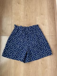ユニクロ　UNIQLO キュロット　150 美品　ドット　水玉のサムネイル
