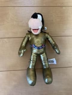 ディズニー グーフィー C-3PO ぬいぐるみバッジのサムネイル