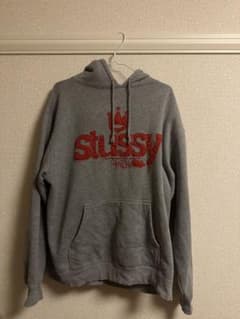 Stussy パーカー グレー Lサイズのサムネイル