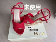 MIIA サンダル　未使用　ウェッジ　夏　ミーアのサムネイル