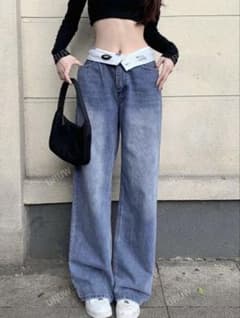 Holida Vintage ワイドレッグデニムパンツのサムネイル