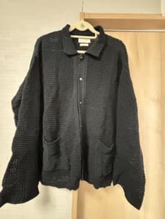 YOKE 24SSMESH KNITTED BUTTONED CARDIGANのサムネイル