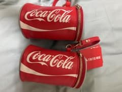 コカ・コーラ 缶型ポーチ 2個セット タイトー限定　新品未使用タグ付き