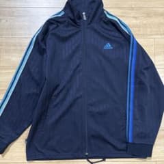 adidas トラックジャケット ネイビーのサムネイル