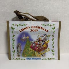 東京ディズニーランドクリスマス仕様ショッピングバッグ 2019のサムネイル