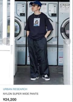 WIDE DAD NYLON SUPER WIDE PANTS size1 - メルカリ