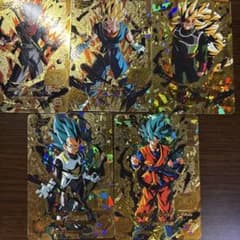 スーパードラゴンボールヒーローズ カード ブラッドオブサイヤン5枚セットのサムネイル