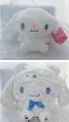 シナモロール ふわふわスノーベア超BIGぬいぐるみ mikko ドーナツ