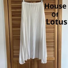 HOUSE OF LOTUS サルエルパンツ　ホワイト　白のサムネイル