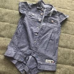 baby デニムロンパース 70のサムネイル