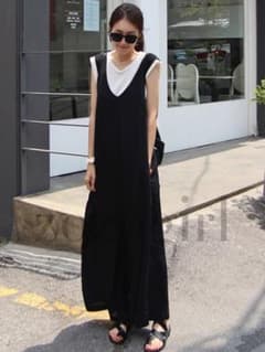 ワイドパンツサロペットのサムネイル