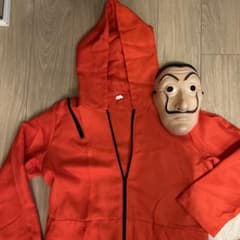 ペーパーハウス コスプレ 仮面付きのサムネイル