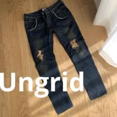 Ungrid クラッシュデニムパンツのサムネイル