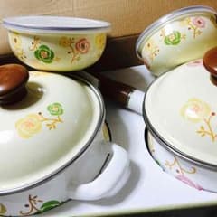 値下げワイルドローズお鍋セットのサムネイル