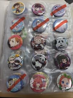キャラクター缶バッジ まとめ売り 10点セットのサムネイル