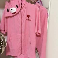 グルーミー パジャマ ナイトウェア ルームウェア ピンク クマ Lサイズ