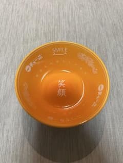 天下一品　レインボーミニミニどんぶり（橙）
