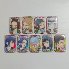 鬼滅の刃 まるかく缶バッジ 9個セット まとめ売り 時透無一郎 胡蝶しのぶ 鬼滅の刃 まるかく缶バッジ 9個セット まとめ売り 時透無一郎 胡蝶