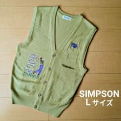 ★ SIMPSON 刺繍入り ベスト Lサイズ（春～秋）★のサムネイル