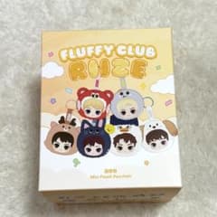 POPMART RIIZE FluffyClubミニポーチキーチェーン新品未開封のサムネイル